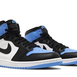 Nike Air Jordan 1 Retro High OG 'UNC Toe' FD1437-400 Size 4Y
